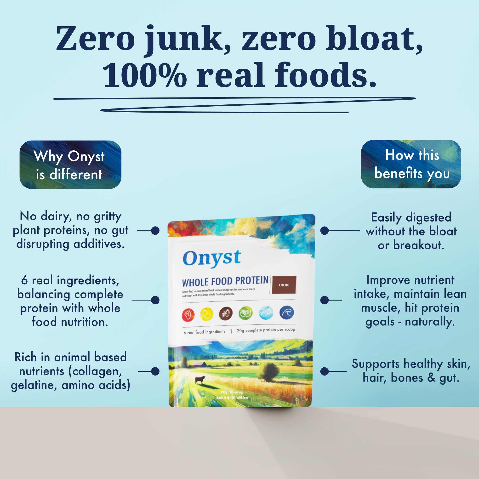 Onyst Whole Food Protein Powder