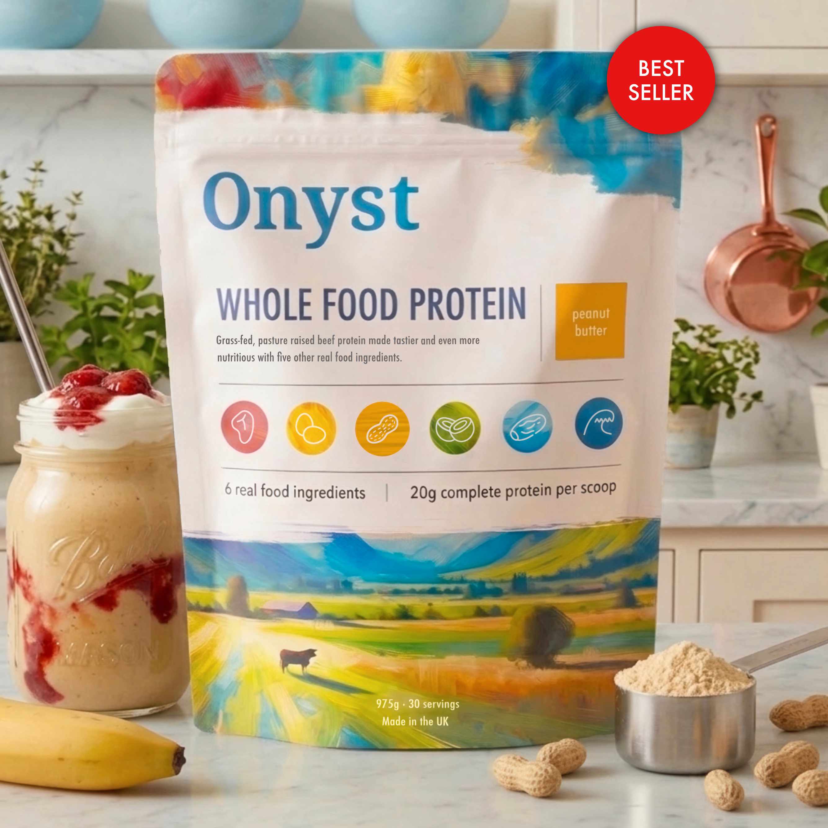 Onyst Whole Food Protein Powder