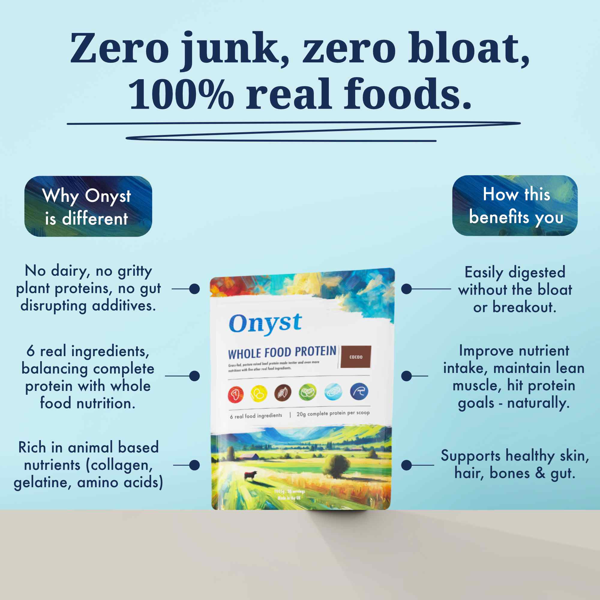 Onyst Whole Food Protein Powder