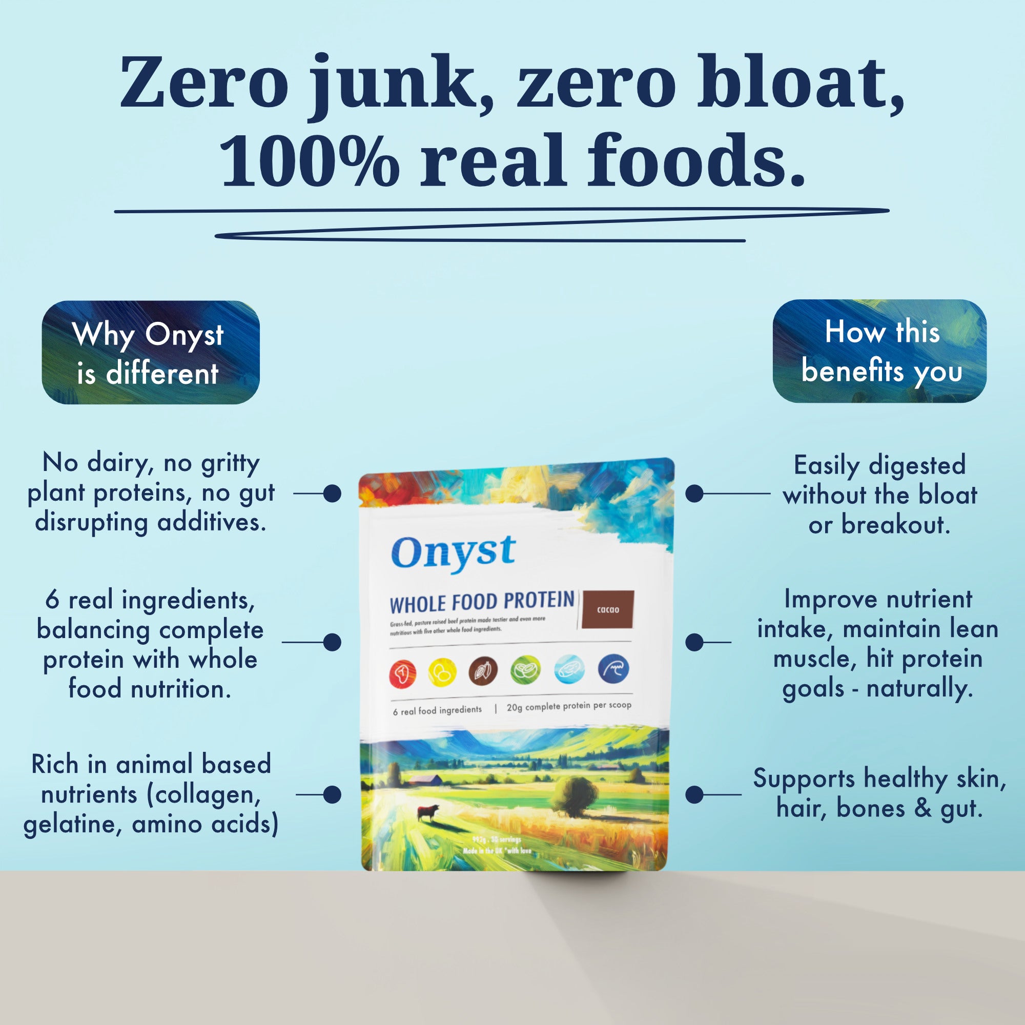 Onyst Whole Food Protein Powder
