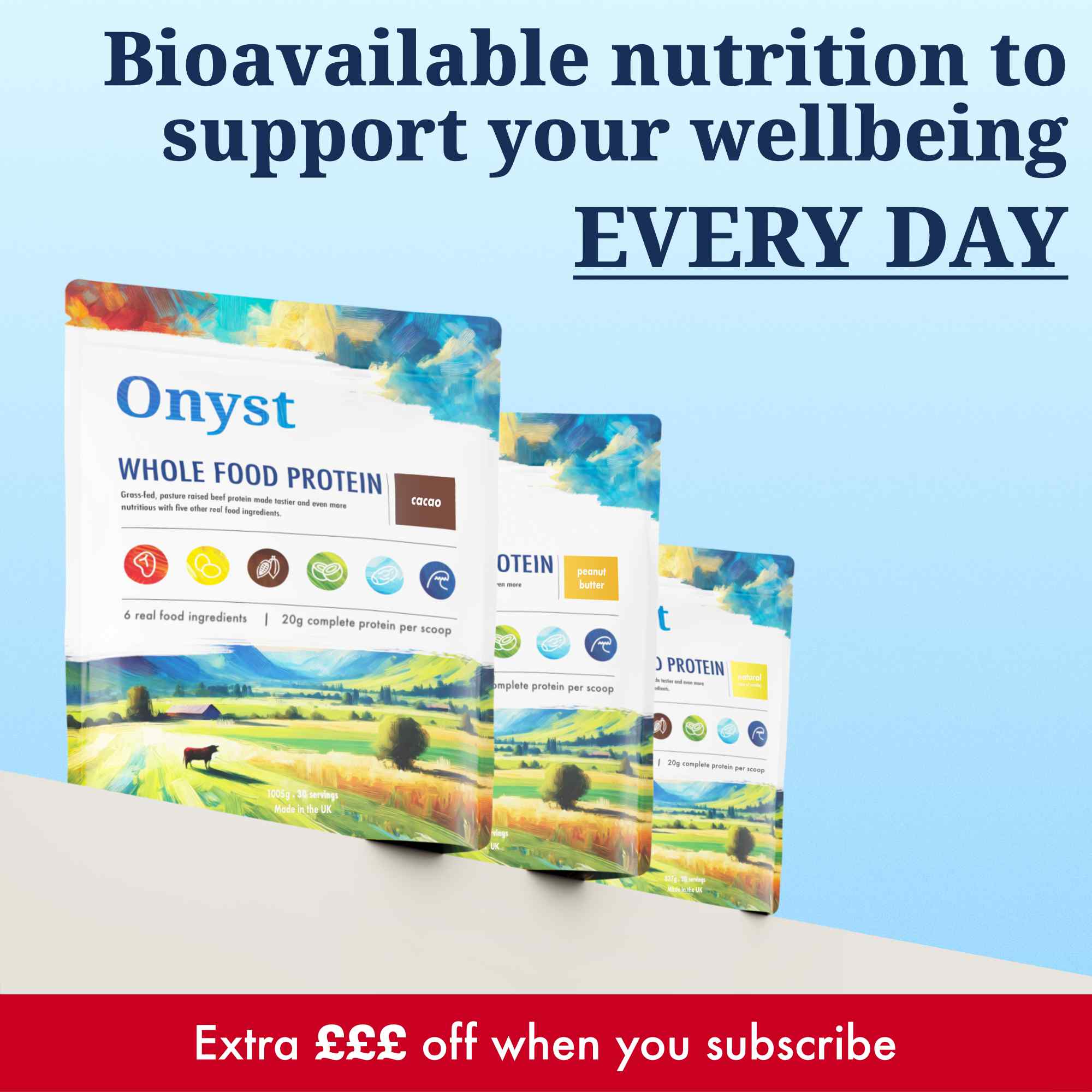 Onyst Whole Food Protein Powder