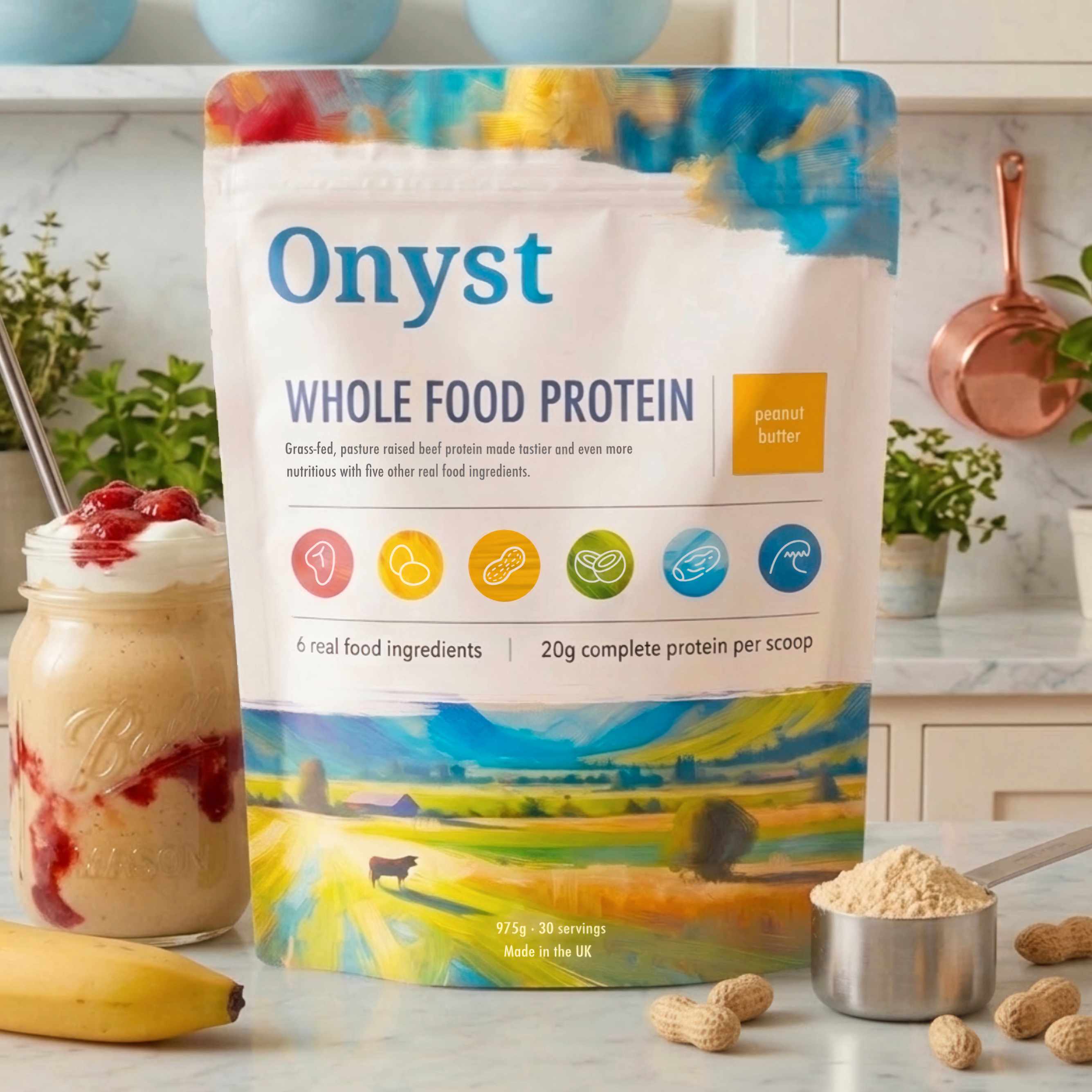 Onyst Whole Food Protein Powder